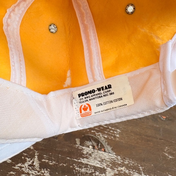 Vintage MCA Centennial 1988 Corduroy patch hat Notre dam hounds Curling - Picture 7 of 7